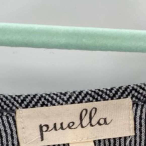 Anthropologie Puella Long Sleeve Elbow Patch Swing Dress - Picture 2 of 3